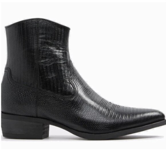 Aldo | Shoes | Aldo Mens Uliredien Western Leather Boots In  display picture 2